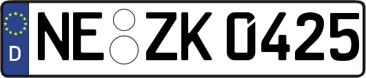 NE-ZK0425