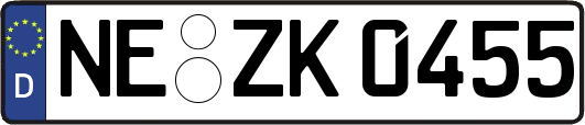 NE-ZK0455