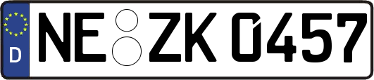 NE-ZK0457