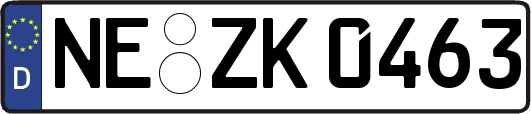 NE-ZK0463