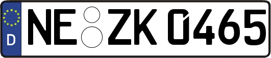 NE-ZK0465
