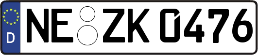 NE-ZK0476