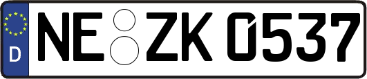 NE-ZK0537