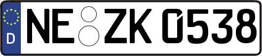 NE-ZK0538