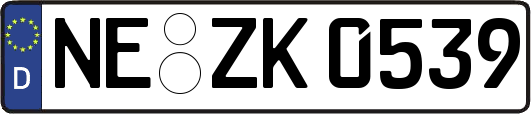 NE-ZK0539