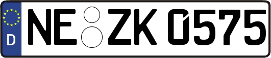 NE-ZK0575