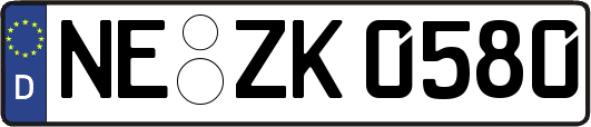 NE-ZK0580