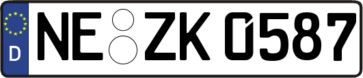 NE-ZK0587