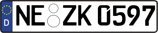 NE-ZK0597