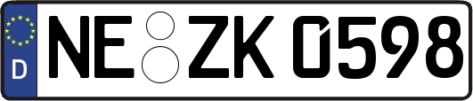 NE-ZK0598