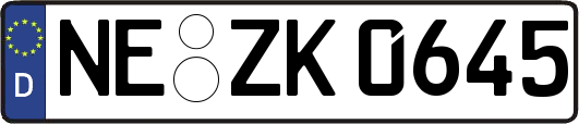NE-ZK0645