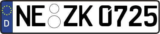 NE-ZK0725