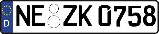 NE-ZK0758