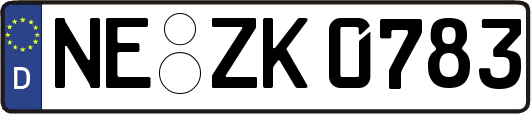 NE-ZK0783