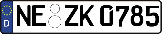 NE-ZK0785