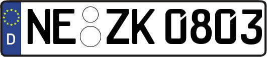 NE-ZK0803