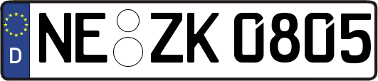 NE-ZK0805