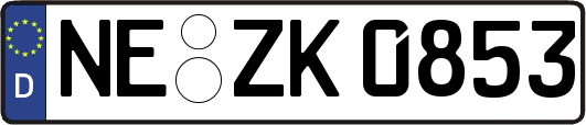 NE-ZK0853