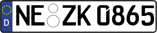 NE-ZK0865