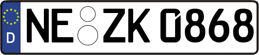 NE-ZK0868