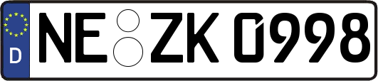 NE-ZK0998