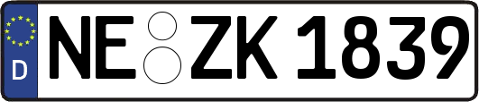 NE-ZK1839