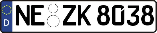 NE-ZK8038
