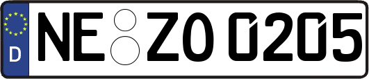 NE-ZO0205
