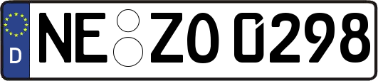 NE-ZO0298