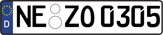 NE-ZO0305