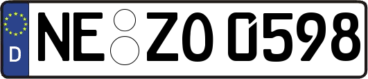 NE-ZO0598
