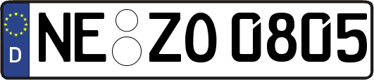 NE-ZO0805