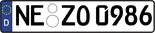 NE-ZO0986