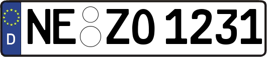 NE-ZO1231