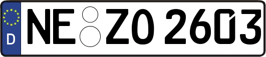 NE-ZO2603