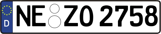 NE-ZO2758