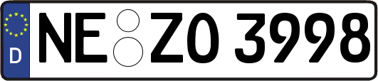 NE-ZO3998