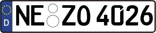 NE-ZO4026