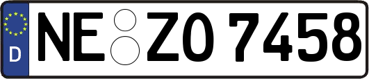 NE-ZO7458