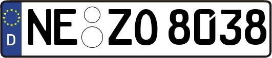 NE-ZO8038