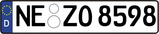 NE-ZO8598