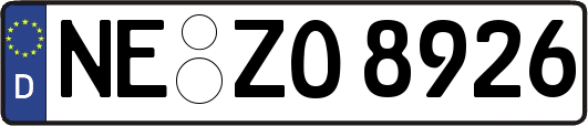NE-ZO8926