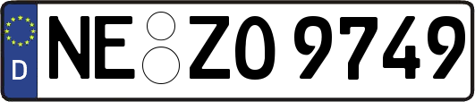 NE-ZO9749