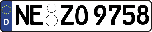 NE-ZO9758
