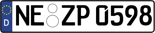 NE-ZP0598