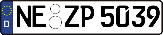 NE-ZP5039