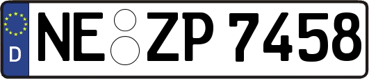 NE-ZP7458