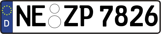 NE-ZP7826