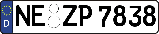 NE-ZP7838