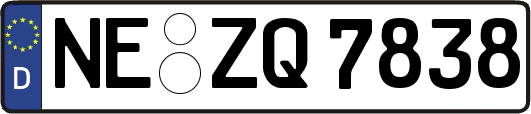 NE-ZQ7838